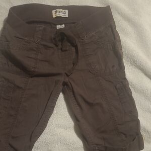Mudd Dark Brown Cotton Pants
